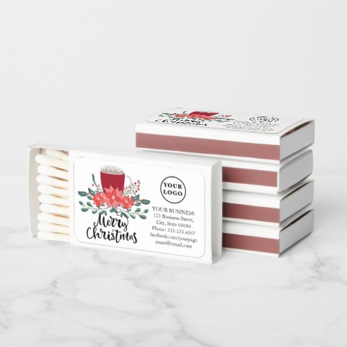 Corporate Business Christmas Favors Matchboxes