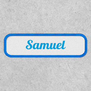 Corporate Business Employee Custom Name Simple Patch