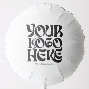 Corporate Business Logo and Text Large Balloon