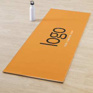 Corporate Business Logo and Text Promotional Yoga Mat