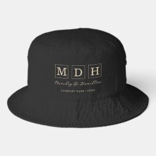 Corporate Business Logo Bucket Hat