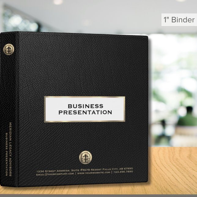 Corporate Business Presentation Binder (Creator Uploaded)