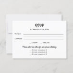 Corporate Business Social Dinner Event Rsvp at Zazzle