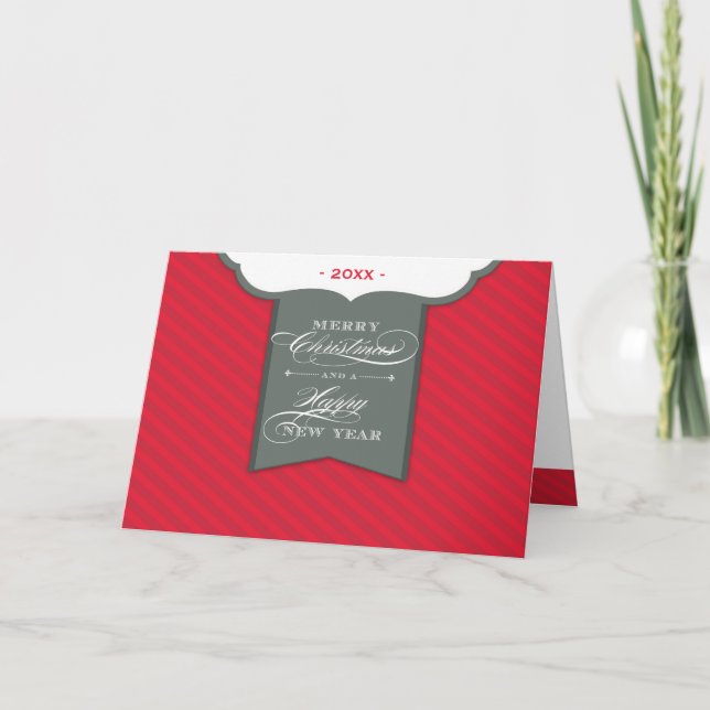 CORPORATE CHRISTMAS CARD :: lapel 6L (Front)