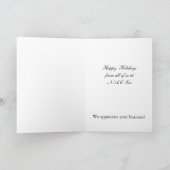 Corporate Christmas Cards (Inside)