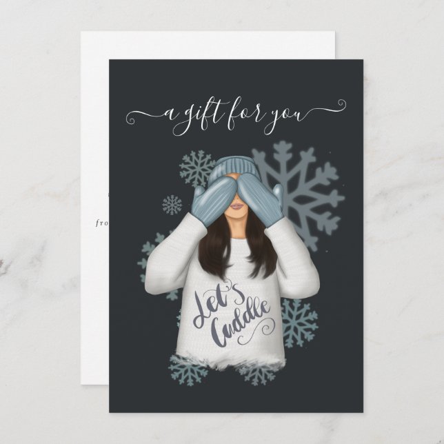 Corporate Christmas Gift Certificate (Front/Back)