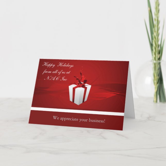 Corporate Christmas Greeting Cards (Front)
