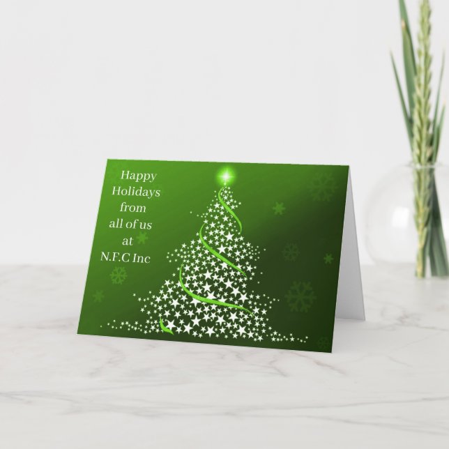 Corporate Christmas Greeting Cards (Front)