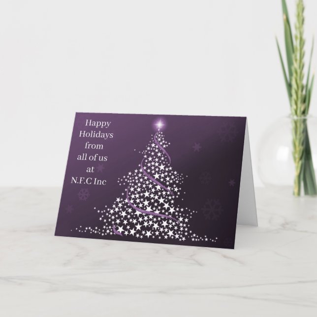 Corporate Christmas Greeting Cards (Front)