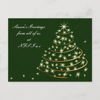 Corporate Christmas Greeting PostCards
