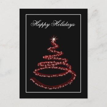 Corporate Christmas Greeting Postcards by XmasMall at Zazzle