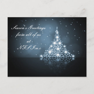 Corporate Christmas Greeting PostCards