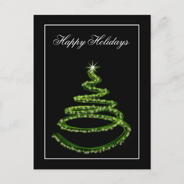 Corporate Christmas Greeting PostCards (Front)