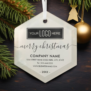 Corporate Christmas Ornament – Business Keepsake