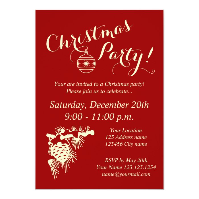 corporate christmas party invitations for company zazzle corporate christmas party invitations for company zazzle