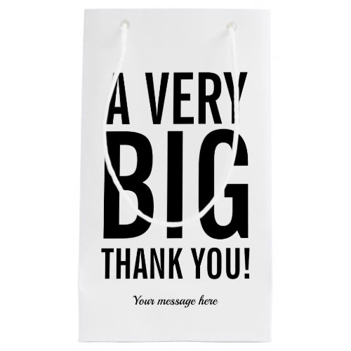 Corporate client and employee thank you gift bags