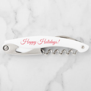 Corporate client Christmas gift wine bottle opener