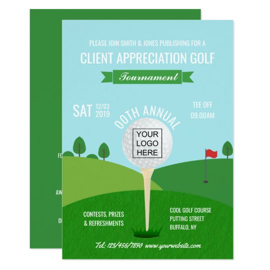 Golf Tournament Invitation 4