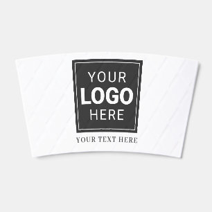 Corporate Company Logo Paper Cup Sleeve
