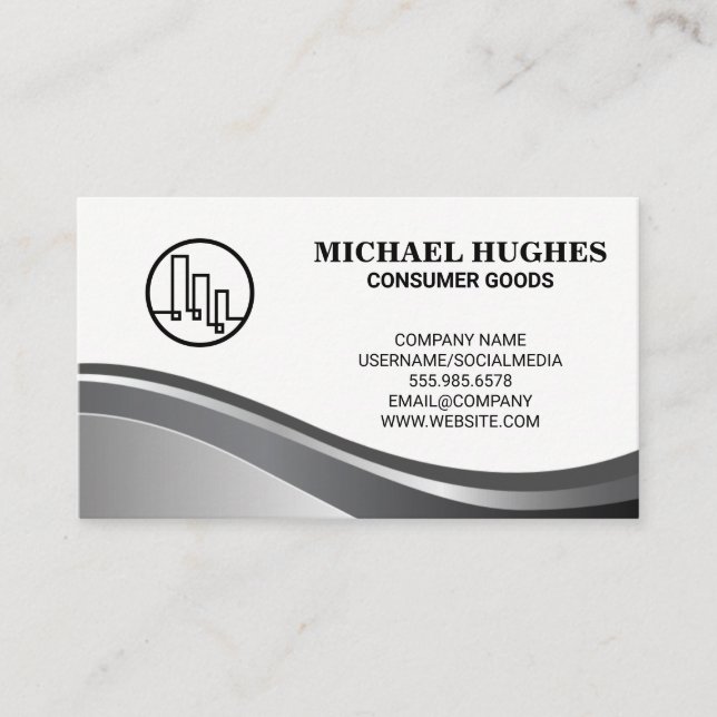 corporate consumer goods business card (Front)