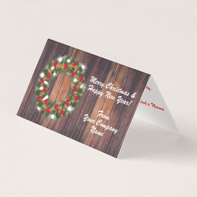 Corporate | Customer Christmas Wreath (Front)