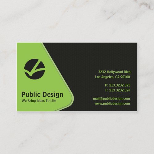 Dark Combs Business Card