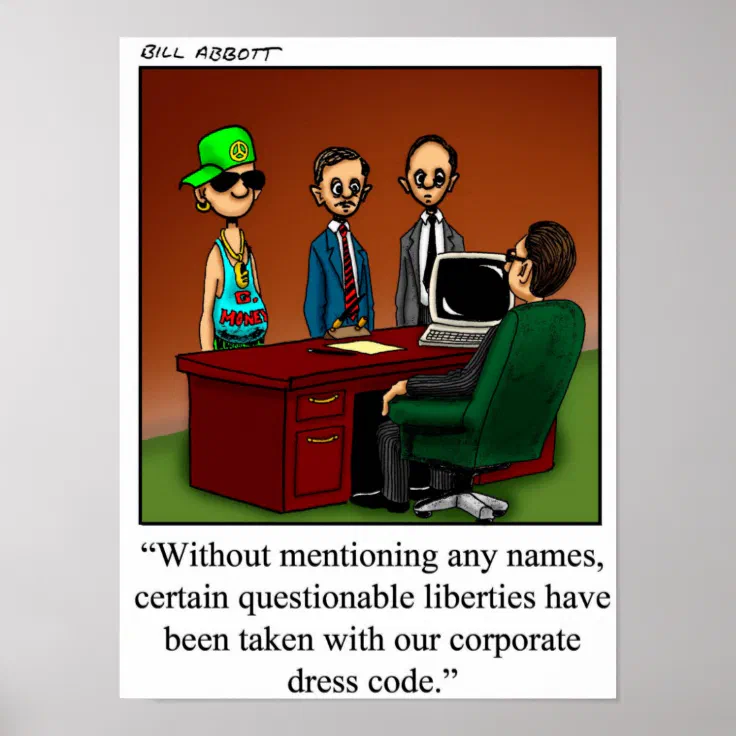workplace dress code humor