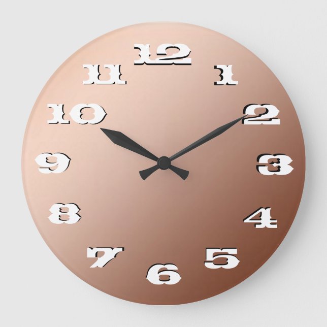 corporate elegance large clock (Front)