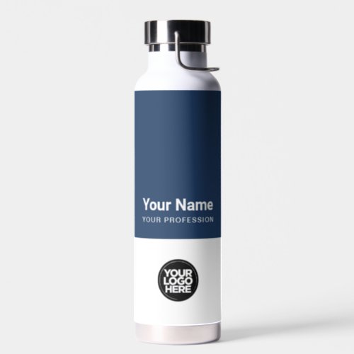 Corporate Employee Logo Name Profession Water Bottle