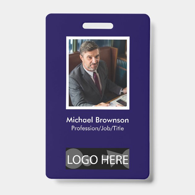 Corporate Employee Name Badge