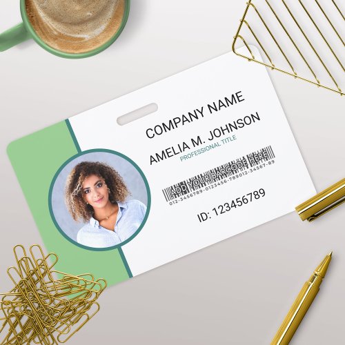 Corporate Employee Photo ID Badge