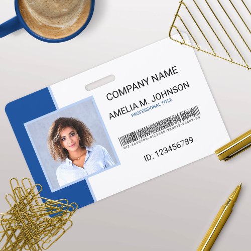 Corporate Employee Photo ID Badge