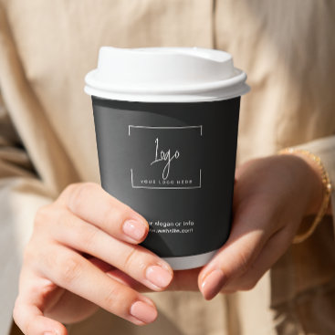 Corporate event Simple Business Company Logo |   Paper Cups