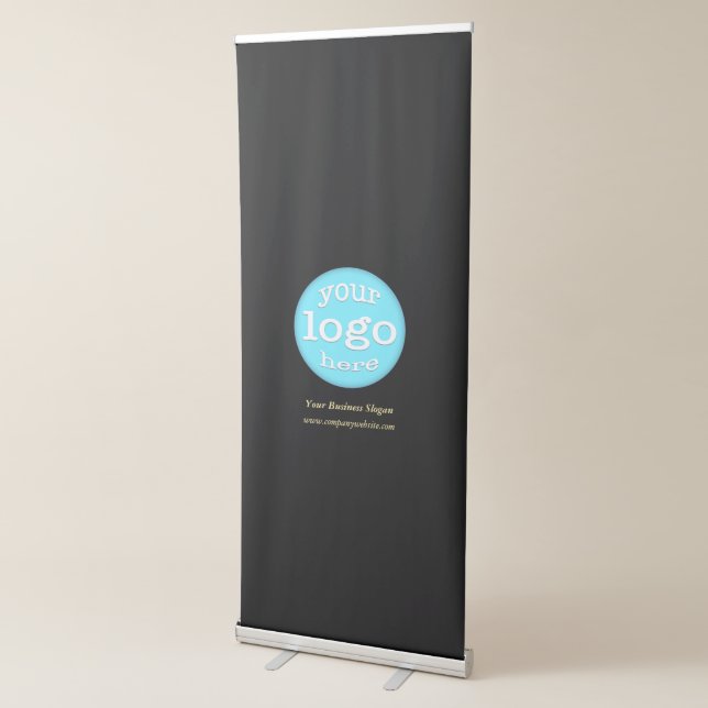Corporate Event Trade Show Company Business Logo Retractable Banner (3/4)