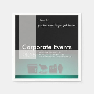 Corporate Events - Custom Corporate Paper Napkins