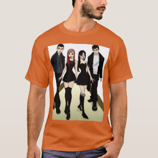 Corporate Goth Goth Clique Friends boy T-Shirt