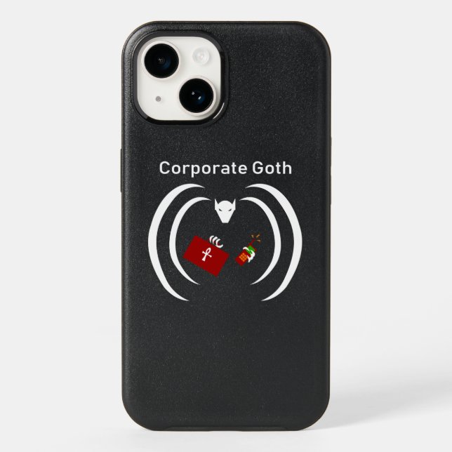 Corporate Goth Phone Case (Back)