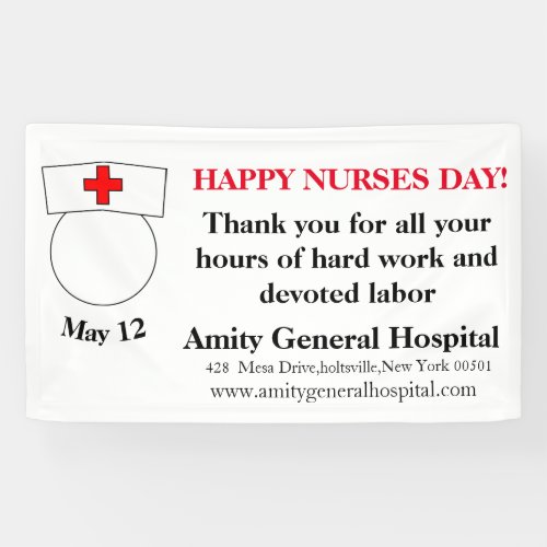Corporate  Happy Nurses Day Banner
