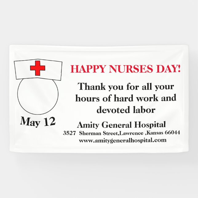 Corporate  Happy Nurses Day Banner (Horizontal)