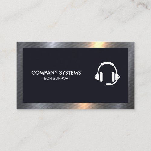 Corporate Headset Business Card