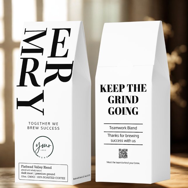 Corporate Holiday Coffee Gift | Custom Teamwork (Creator Uploaded)