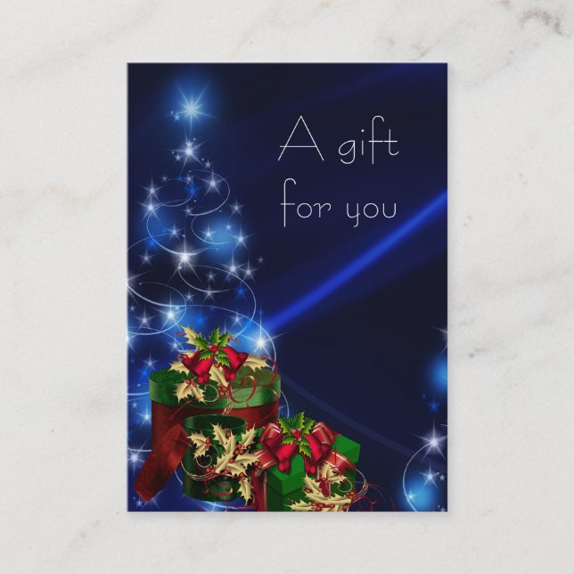 Corporate Holiday Gift Certificates (Front)