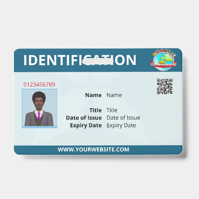 Corporate Id and Name Badge (Front)