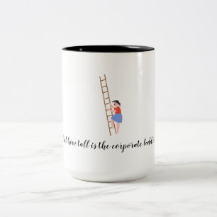 Corporate ladder mug