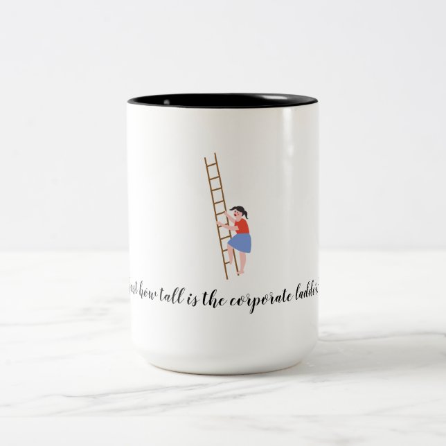 Corporate ladder mug (Center)