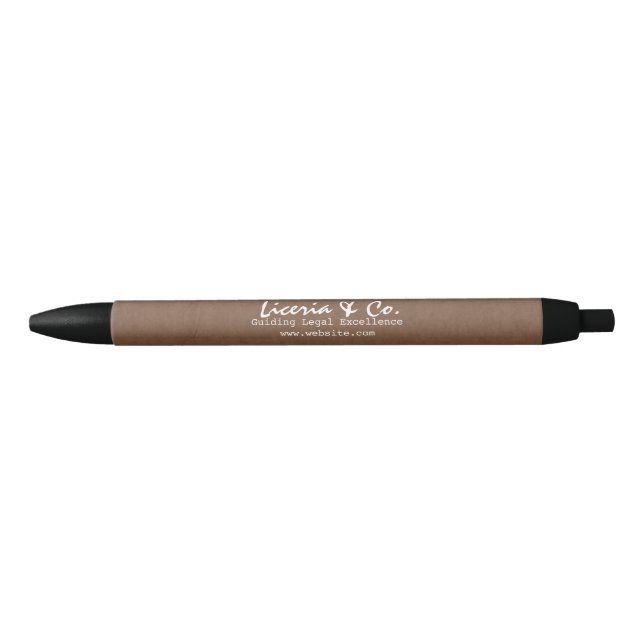 Corporate Law Firm Design Pen (Front)