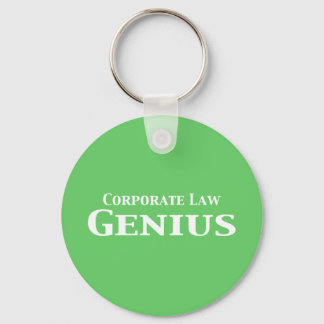 Corporate Law Genius Gifts Keychain