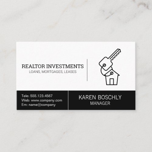 Corporate Lender  Financial Institution Business Card