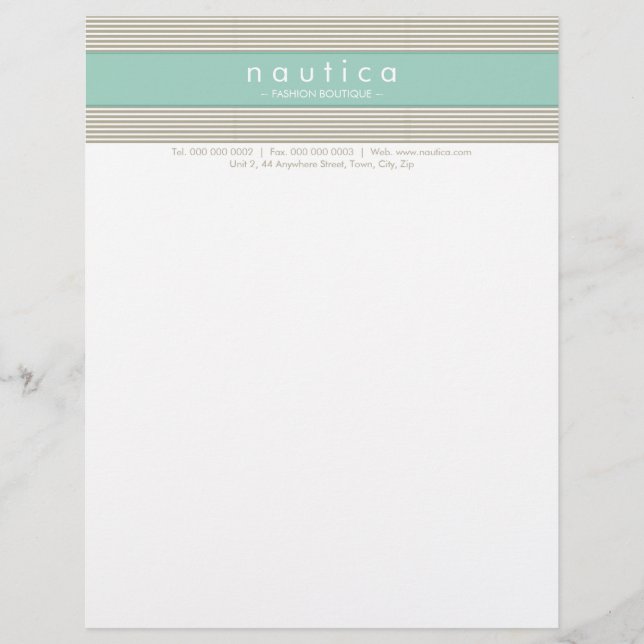CORPORATE LETTERHEAD :: l striped 24 (Front)