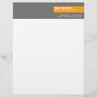 CORPORATE LETTERHEAD :: simple blocked 1
